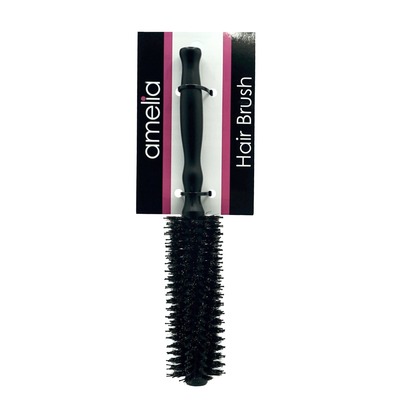 10in, Everyday All Purpose 1.5in Round Brush - Black Handle - CLOSEOUT, LIMITED STOCK AVAILABLE