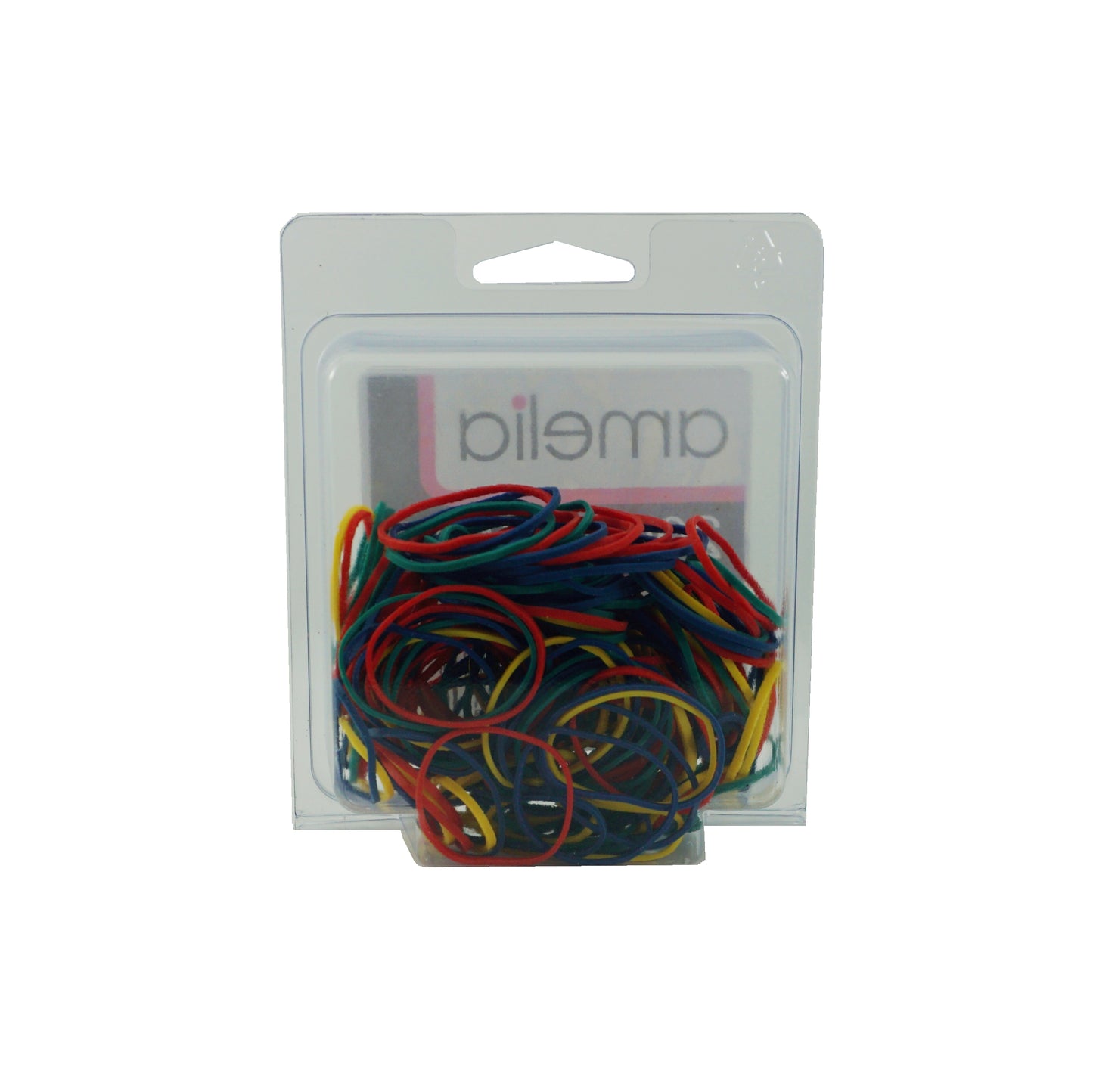 200, Rainbow Mix, Jumbo, Rubber Bands for Pony Tails and Braids