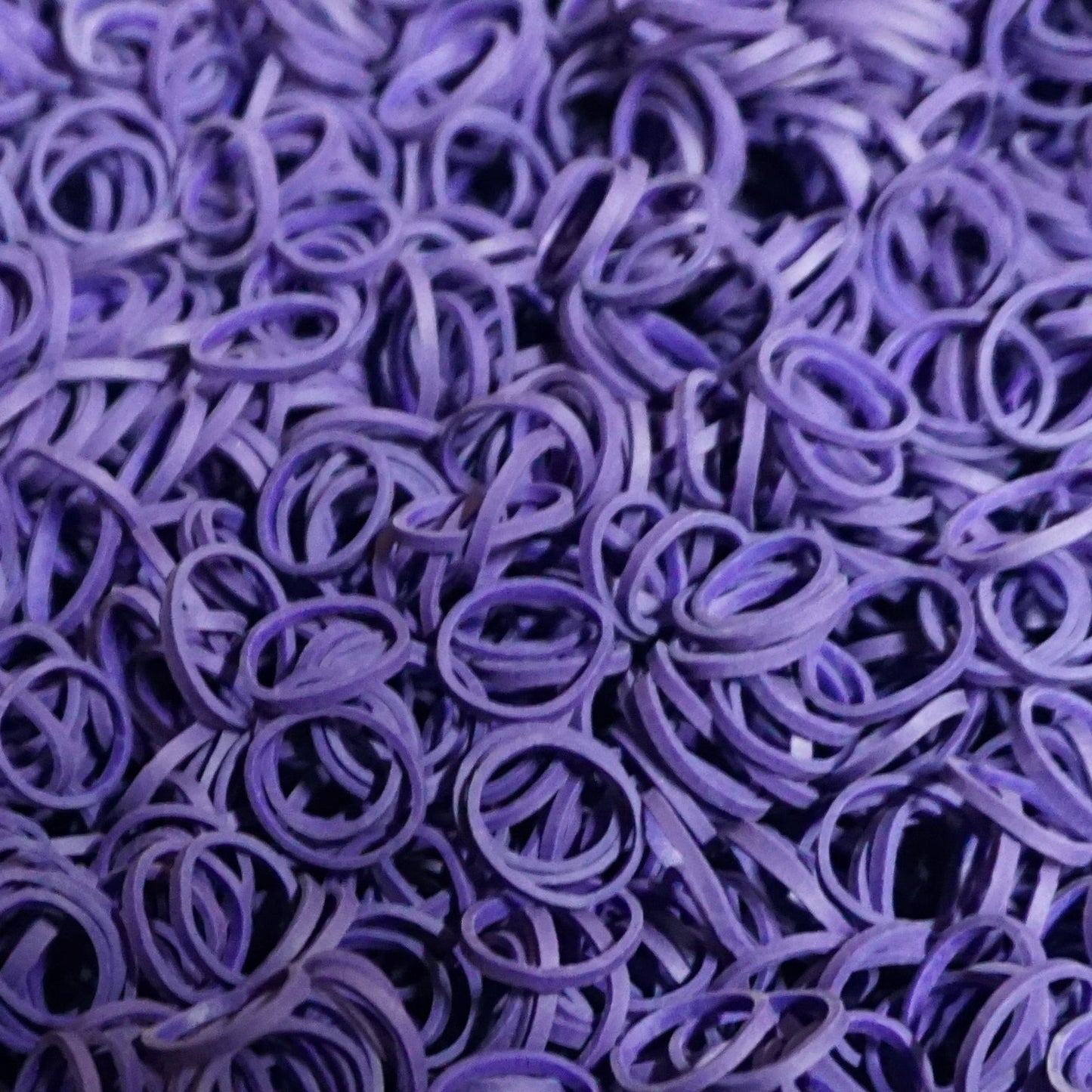 Amelia Beauty | 1/2in, Purple, Elastic Rubber Band Pony Tail Holders | Made in USA, Ideal for Ponytails, Braids, Twists, Dreadlocks, Styling Accessories for Women, Men and Girls | 500 Pack
