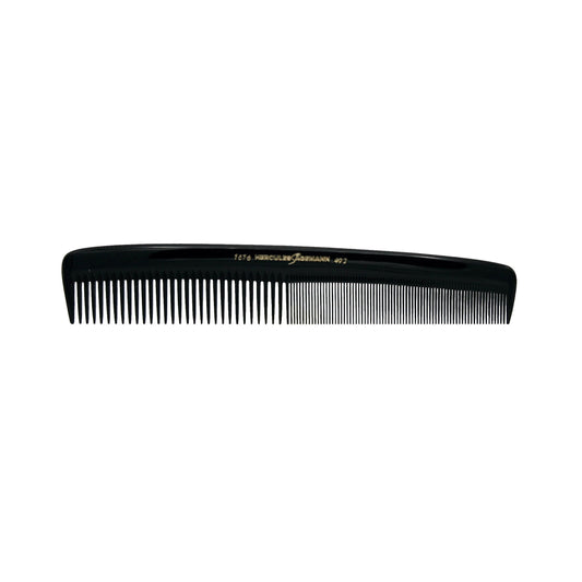 Hard Rubber, 7in Styling Comb, Hercules Sagemann 1676-492
