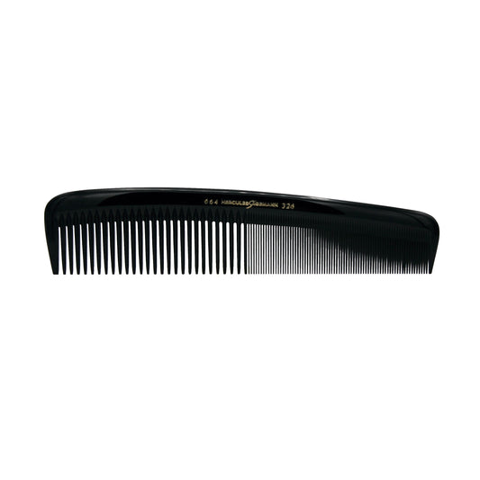 Hard Rubber, 8in Styling Comb, Hercules Sagemann 664-326
