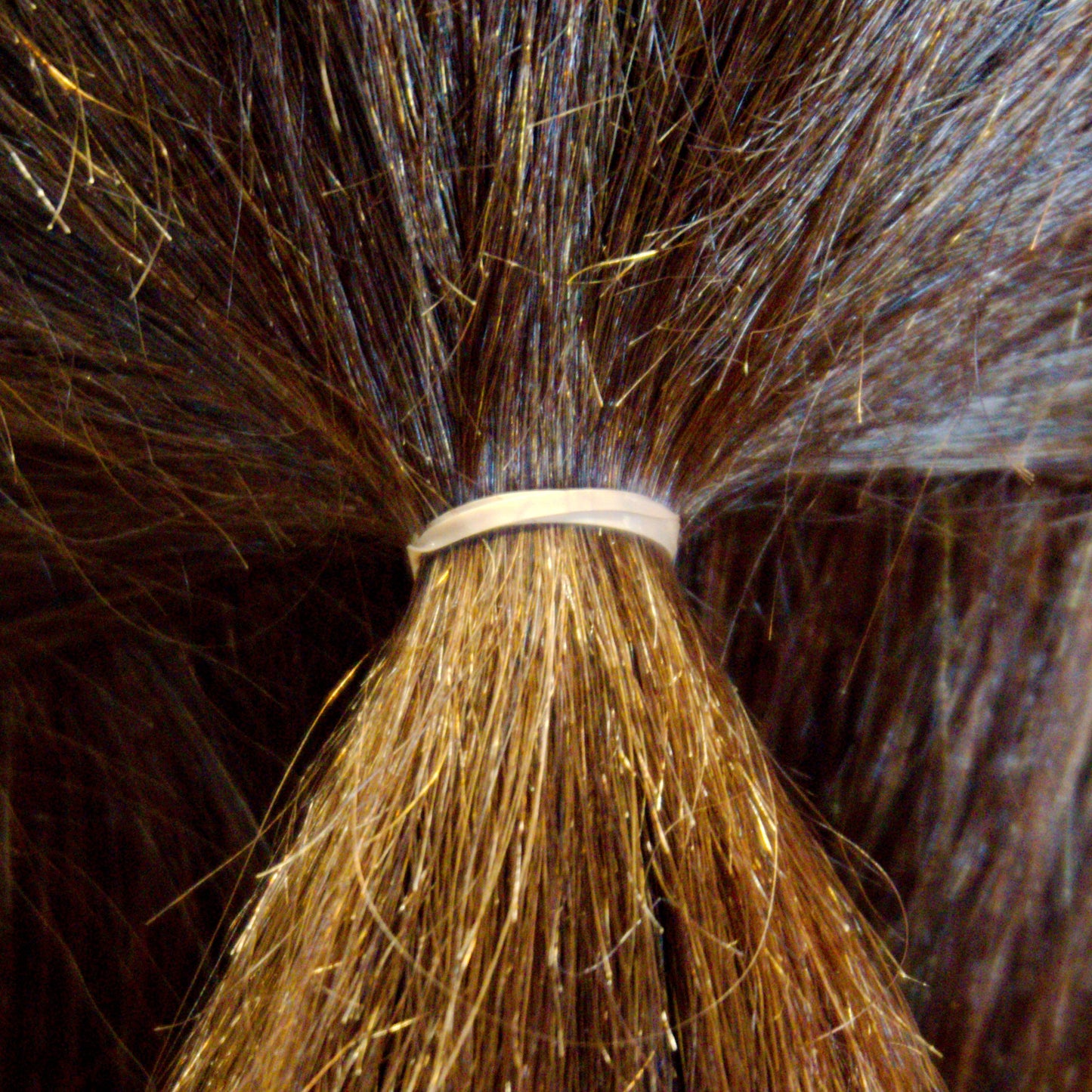 Amelia Beauty | 1/2in, Khaki, Tangle Free Elastic Pony Tail Holders | Made in USA, Ideal for Ponytails, Braids, Twists. For Women, Girls. Pain Free, Snag Free, Easy Off | 1000 Pack