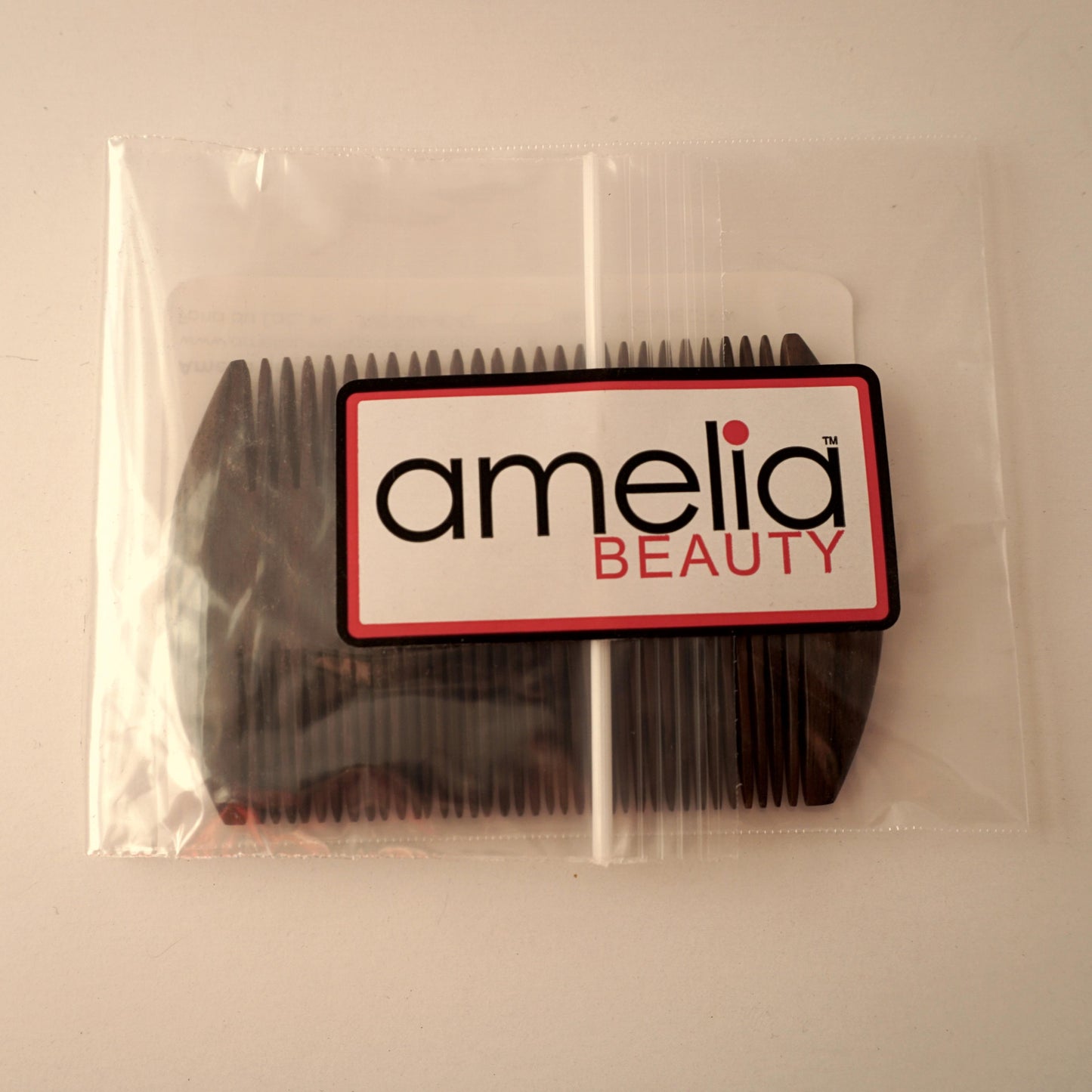 4in Rose Wood Beard/Mustache Comb - CLOSEOUT, LIMITED STOCK AVAILABLE