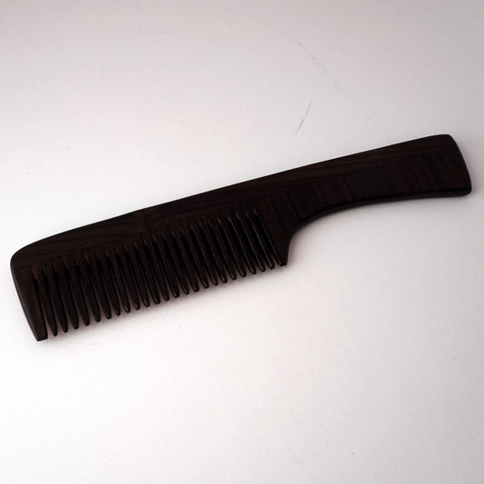 9in Rose Wood Handle Comb - CLOSEOUT, LIMITED STOCK AVAILABLE