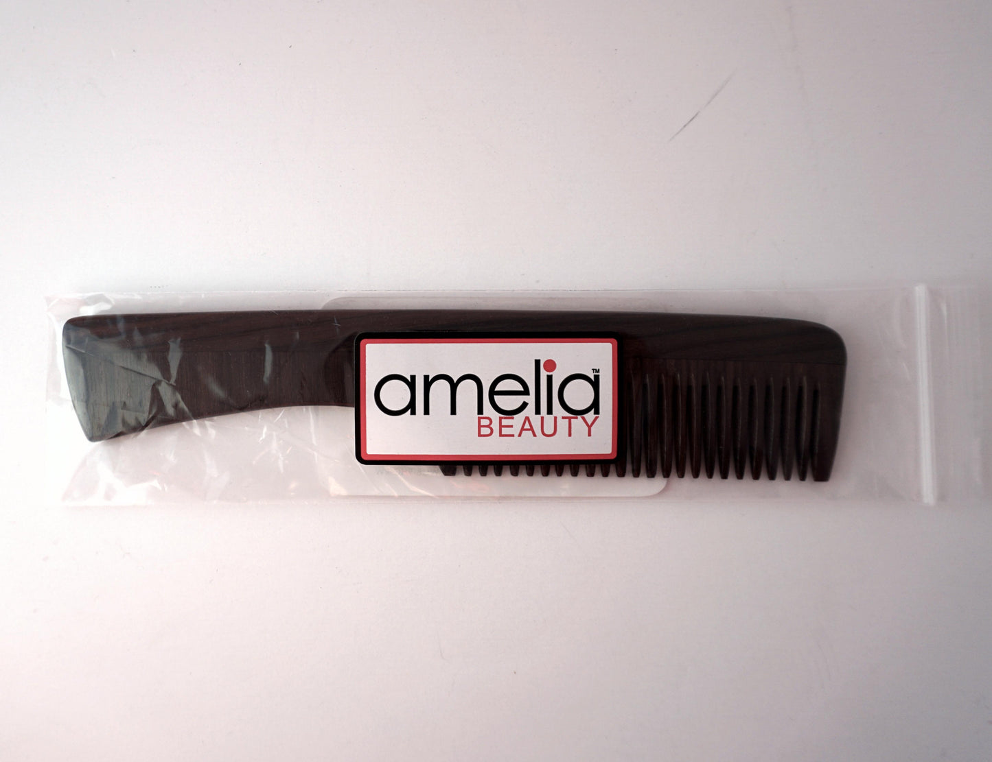 9in Rose Wood Handle Comb - CLOSEOUT, LIMITED STOCK AVAILABLE