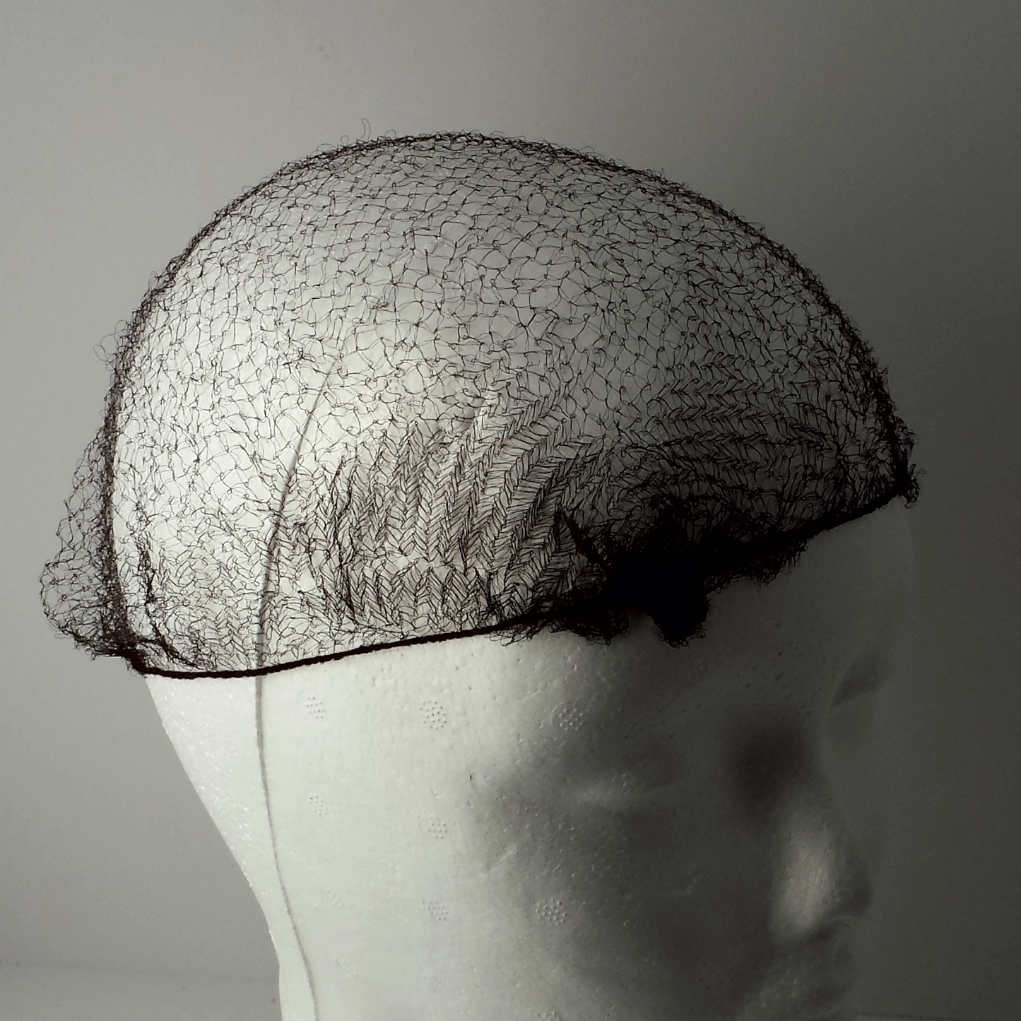 2, Dark Brown, Hair Nets (4 Pack)