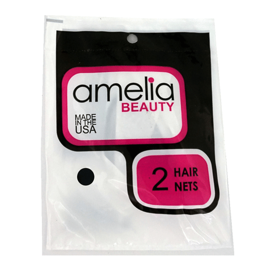 2, Black, Hair Nets (4 Pack)